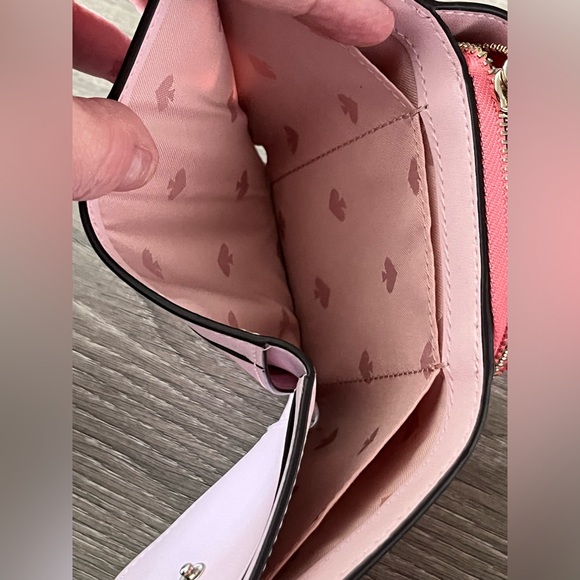 NWOT 🍓🦄Kate Spade Pink Strawberry Card Holder and Wallet Bundle - Picture 15 of 16